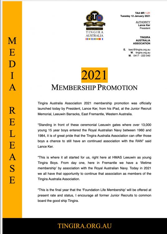 tingira membership promotion